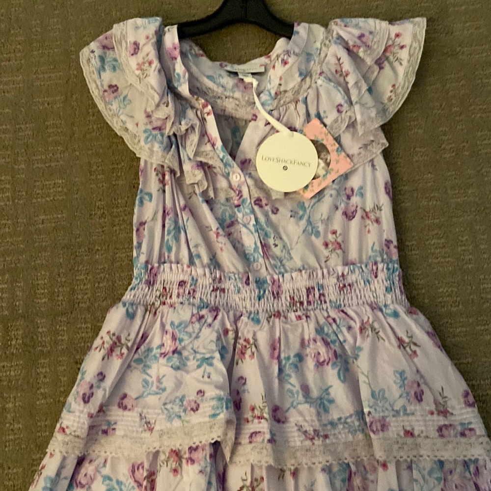 Love shack fancy for target ruffle dress